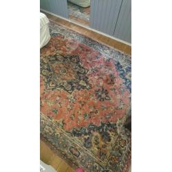 Wool/silk rug