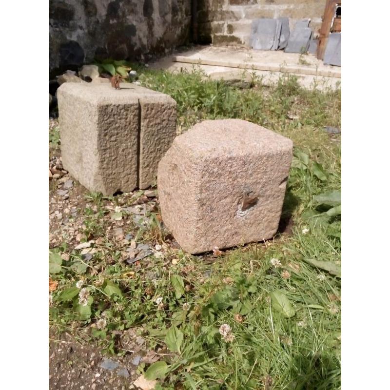 Granite cheese press blocks