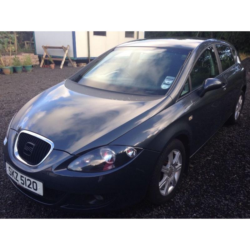 Grey 2006 Seat Leon stylance TDI