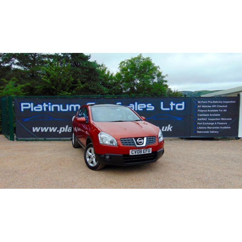 2008 NISSAN QASHQAI ACENTA DCI HATCHBACK DIESEL