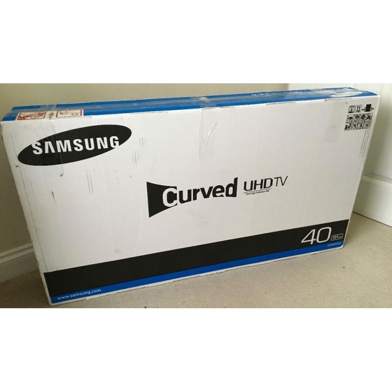 CURVED !! SAMSUNG 40in UHD (4K) SMART LED TV -1200hz- FREEVIEW/SATELLITE HD -WIFI - WARRANTY