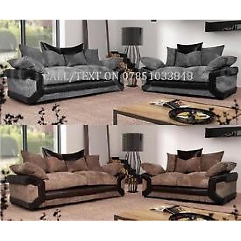 New sofa set with free footstool quick delivery