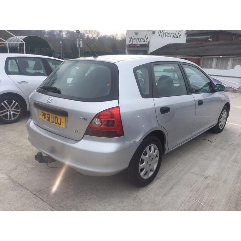 FACELIFT HONDA CIVIC 1.4 5 DR HATCHBACK - 94k Miles - MOT JAN 17 - TOW BAR - RUNS AND DRIVES WELL