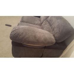 2 seater charcoal grey sofa