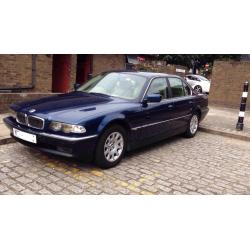 Bmw 7 series 728i automatic E38 Y reg 2001 sat nav mot December history fully loaded export px