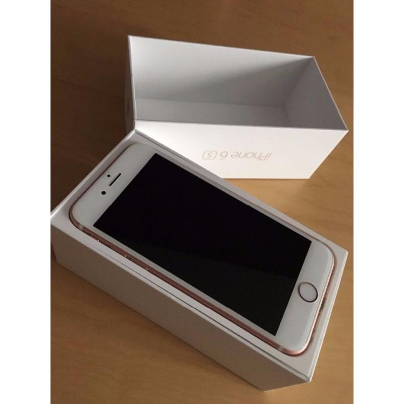 New Apple iPhone 6S (Latest Model) - 64GB - Rose Gold (Unlocked) Smartphone