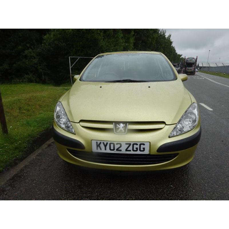 Peugeot 307 2.0HDi 90 2002/02 LX diesel full service history long mot