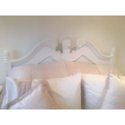 Double Bed , mattress , bedding and bedspread