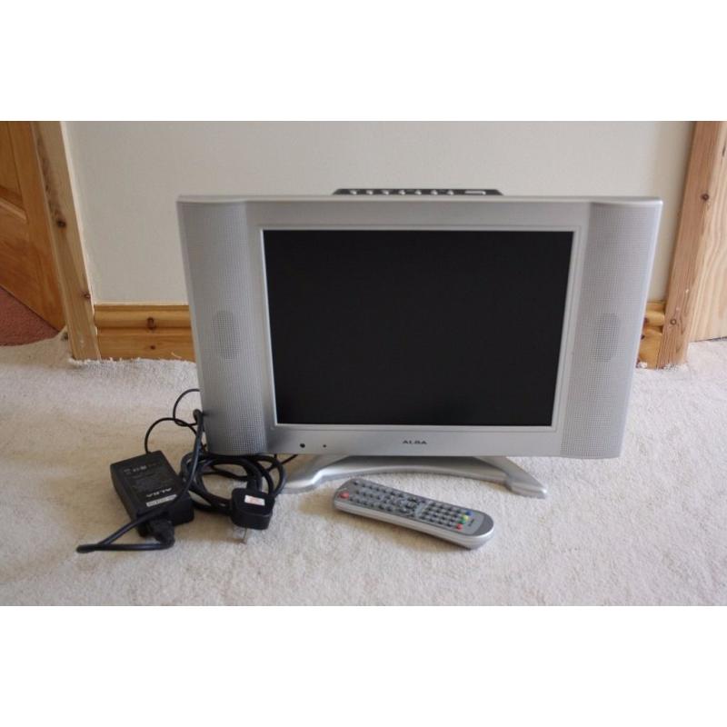 Portable TV 12" screen with DVD player