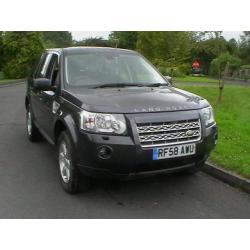 58 REG LAND ROVER FREELANDER 2 TD4 2.2 DIESEL GS 5 DOOR 4X4 MPV ESTATE HPI CLEAR