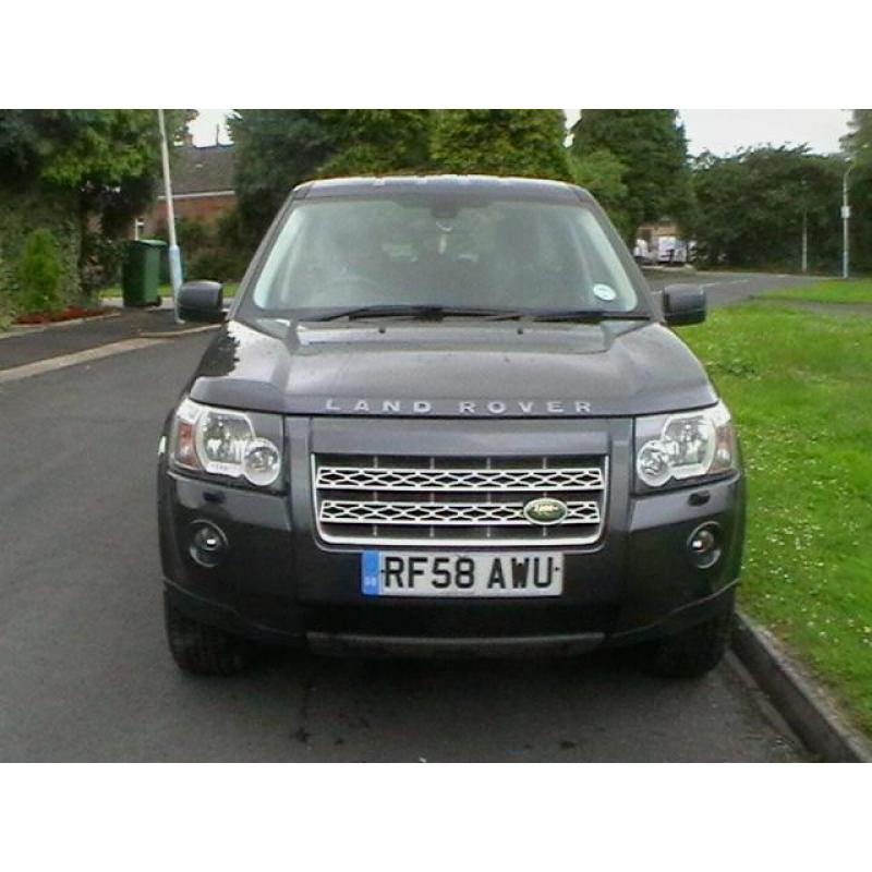 58 REG LAND ROVER FREELANDER 2 TD4 2.2 DIESEL GS 5 DOOR 4X4 MPV ESTATE HPI CLEAR