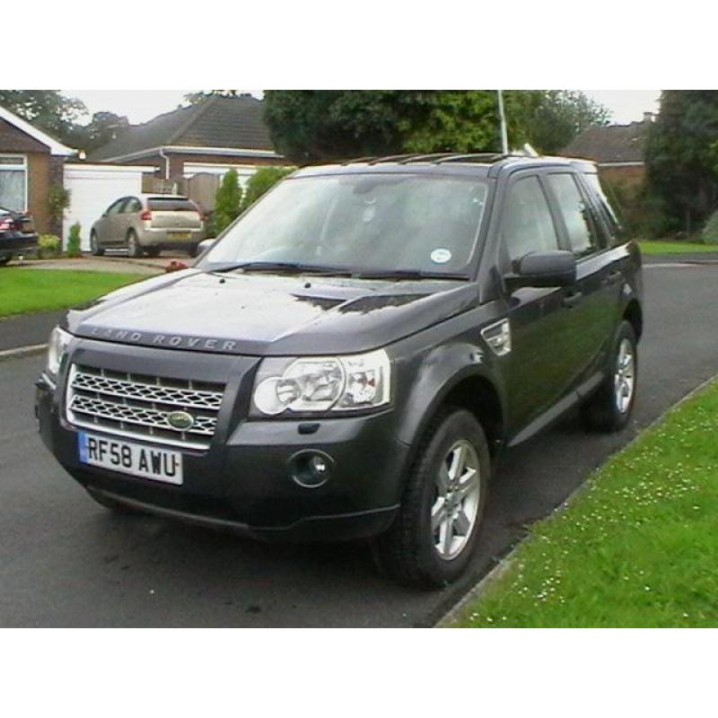 58 REG LAND ROVER FREELANDER 2 TD4 2.2 DIESEL GS 5 DOOR 4X4 MPV ESTATE HPI CLEAR