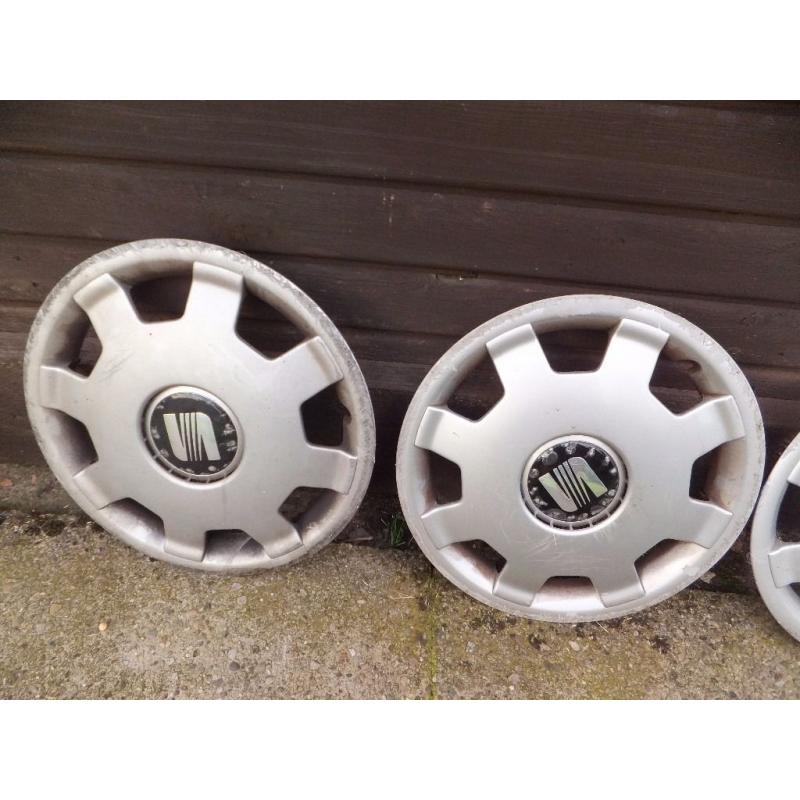 SEAT 13" WHEEL TRIMS set of 4