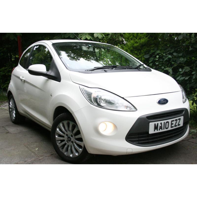 Ford **KA** 1.2 ZETEC **WHITE** Air Con, CD & Alloys