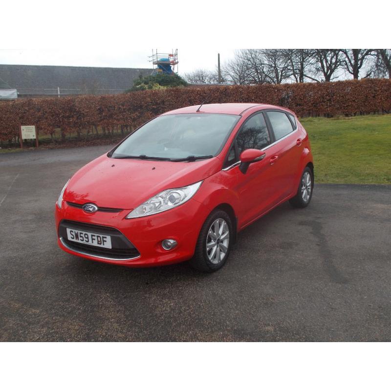 2010 59 FORD FIESTA 1.4 ZETEC 5 DOOR