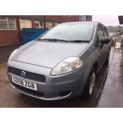 Bargain fiat punto, full years MOT low miles, cheap tax