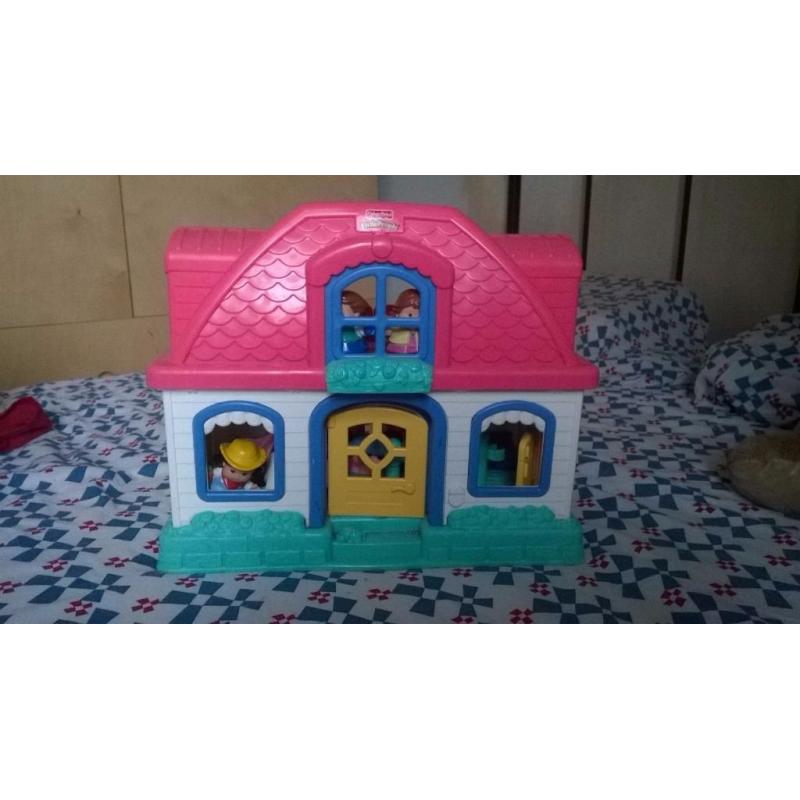 Fisher Price Little People Sounds Doll House