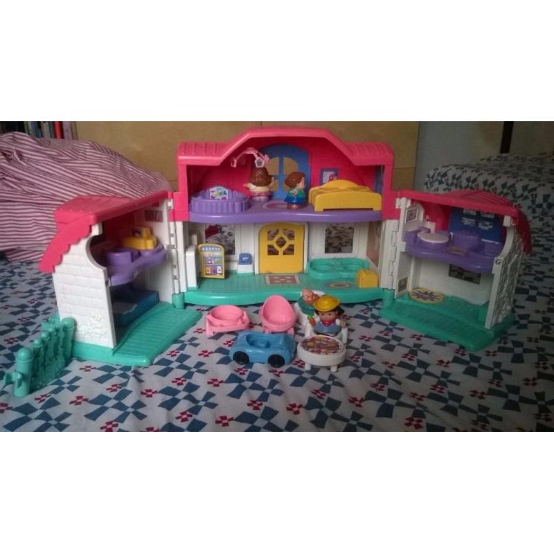 Fisher Price Little People Sounds Doll House