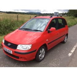 Hyundai Matrix 1.6,2006. Mot 1 year and PART EX AVAILABLE...