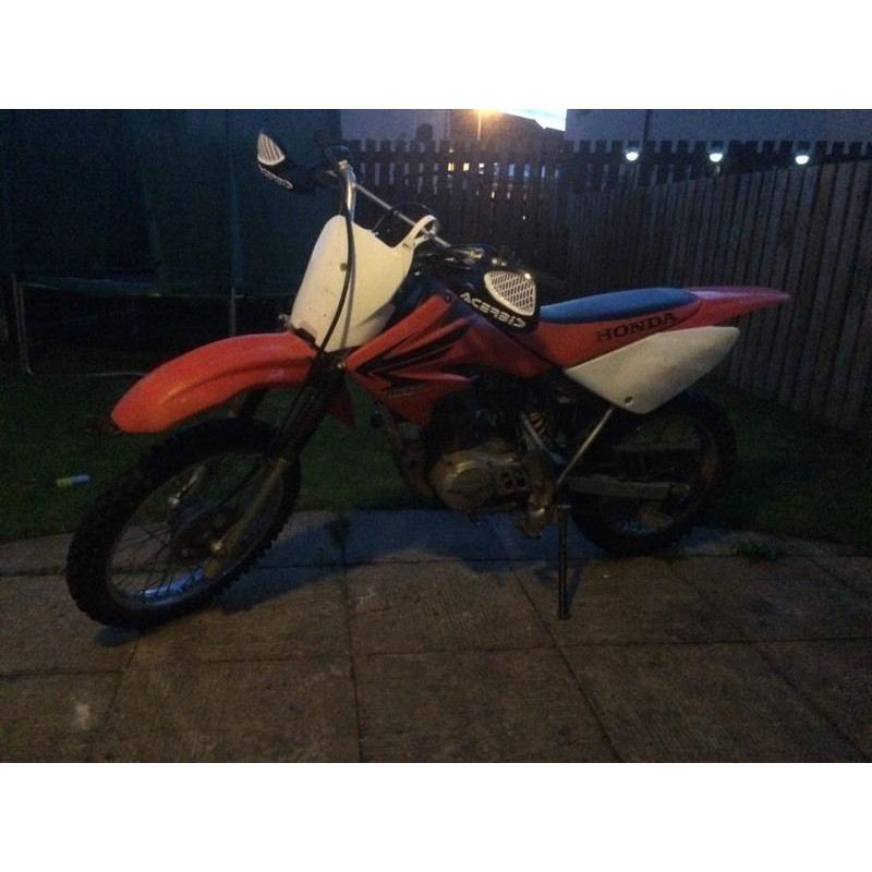 2007 crf 80