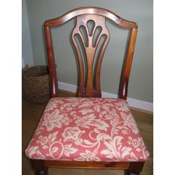 Ercol Extending Dining Room Table & 4 Chairs along with matching Display Cabinet