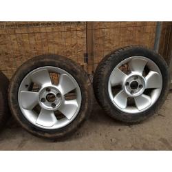 Ford puma alloys with new tyres