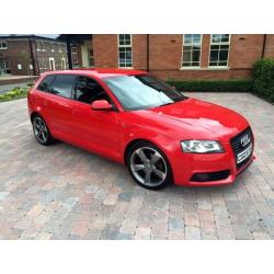 MINT LATE 2011 AUDI A3 SPORTBACK 2.0TDI SPECIAL EDITION / BLACK EDITION!*FLAT BOTTOM STEERING WHEEL!