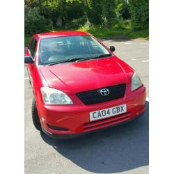 2004 Toyota Corolla 1.4 Petrol for sale