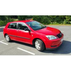 2004 Toyota Corolla 1.4 Petrol for sale