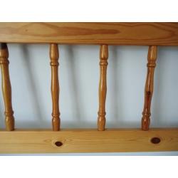 Double Pine Headboard