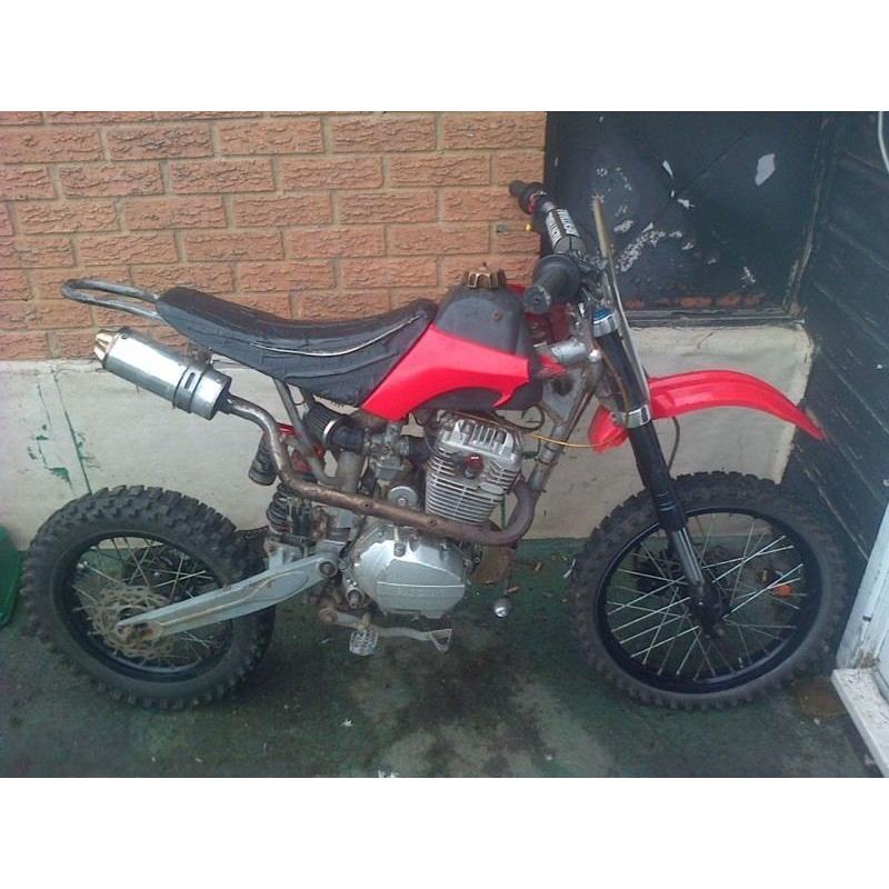 Ghost 250cc pit bike