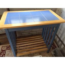 Tiled top table