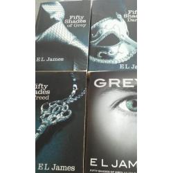 Complete set of fifty shades of grey!!!!