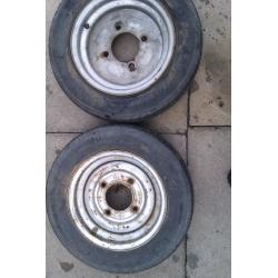 12" trailer wheels