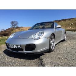 Porsche 911 carrera 4s manual convertible (wide body model)