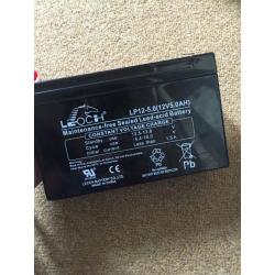 Lead acid motorcycle battery