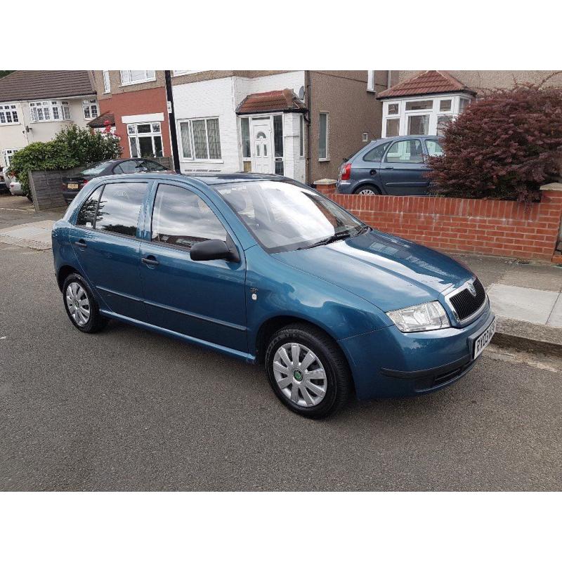 Skoda Fabia (2003) 1.4L 5dr (Automatic) - only 55,000 miles, FSH, cheap to run!