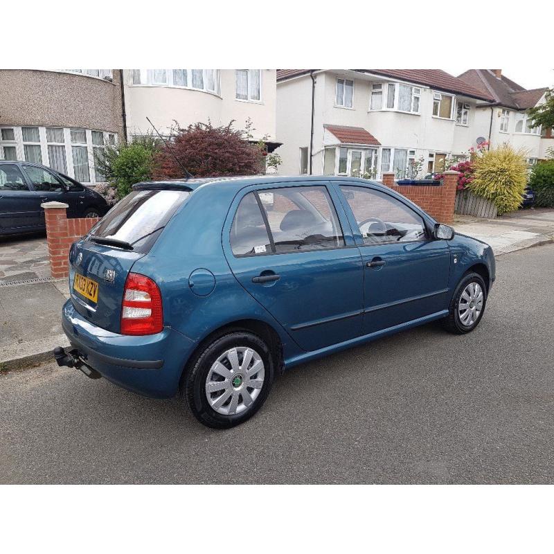 Skoda Fabia (2003) 1.4L 5dr (Automatic) - only 55,000 miles, FSH, cheap to run!