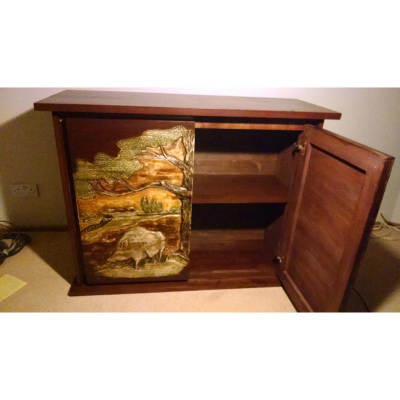 Art Commode Sideboard Server Chest Drawers Buffet