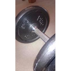 York Pro Power Dumbell Set