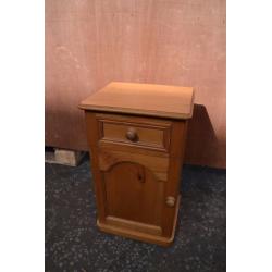 Pine bedside table