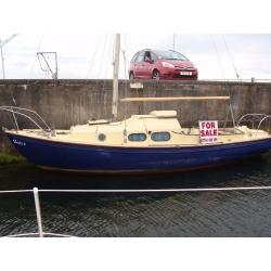 25 ft sailing boat-Westerly