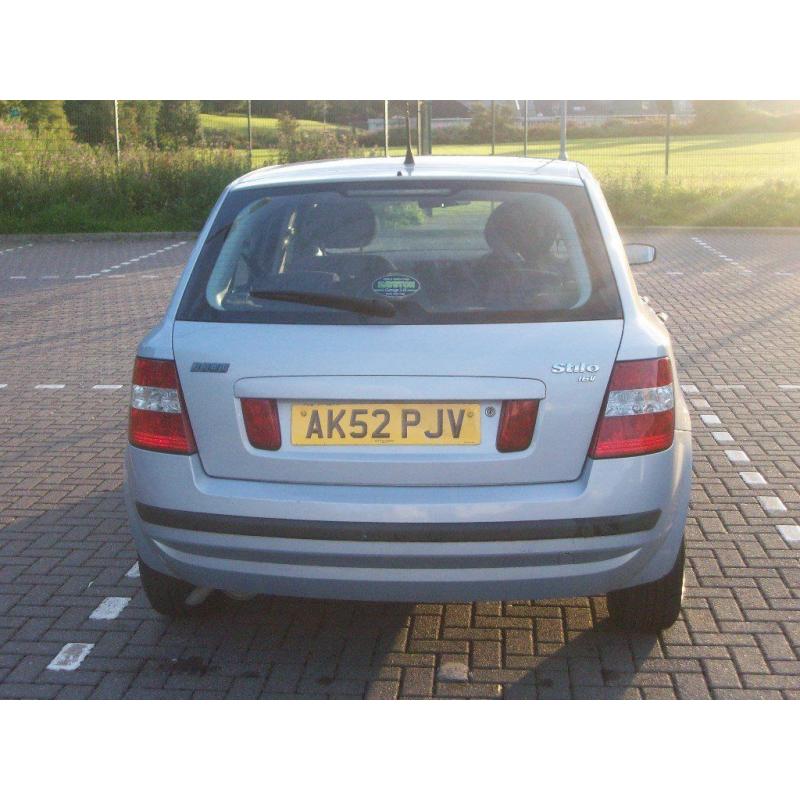 Fiat Stilo 1.6-Long MOT