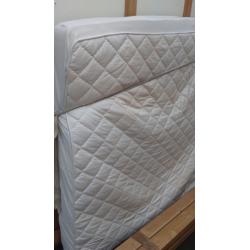 John Lewis bed frame and mattress