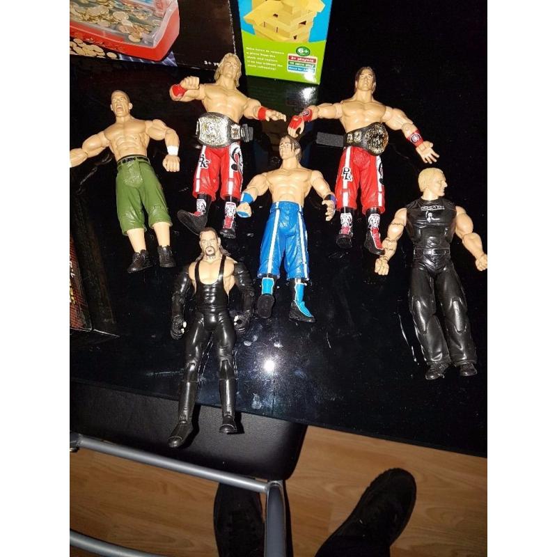 Scooter games and boys 2 piece suit wrestling figures action figures