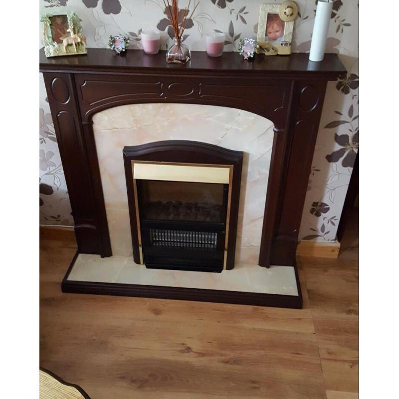 Electric fire and surround excellent