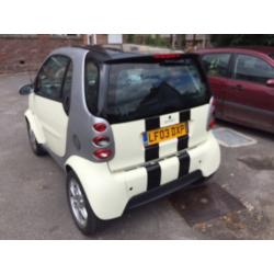 Smart car for two coupe cabrio passion