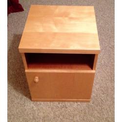 Beautifull Twins Solid Wooden Bedside Table