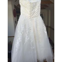 50s style wedding dress