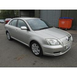 TOYOTA AVENSIS T2 VVT-I, Silver, Auto, Petrol, 2003 MOT-05-2017 2 OWNERS FROM NE